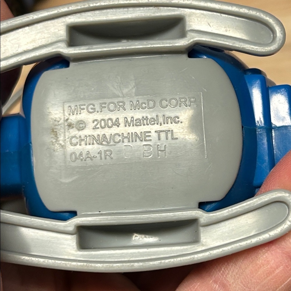 Fisher-Price McDonald's Little People Blue Helicopter w/ Red Boy 2004 Happy Meal - Picture 5 of 5